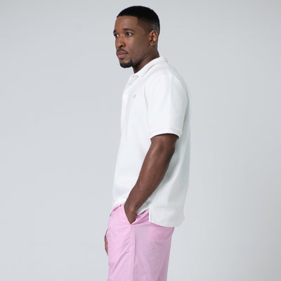 clothing brand, polo shirt, mens clothing, Miamiclothing brand, polo shirt, mens clothing, Miami, Coconut (White)